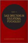 Image for SAGE directions in educational psychology