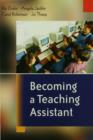 Image for Becoming a teaching assistant: a guide for teaching assistants and those working with them