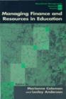 Image for Managing finance and resources in education