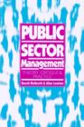 Image for Public Sector Management: Theory, Critique and Practice