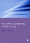 Image for Doing research in counselling and psychotherapy