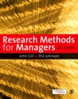 Image for Research methods for managers.