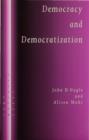 Image for Democracy and democratization: post-communist Europe in comparative perspective