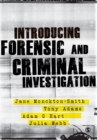 Image for Introducing Forensic and Criminal Investigation