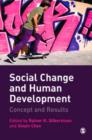 Image for Social change and human development: concept and results