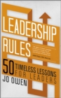 Image for Leadership Rules