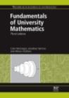 Image for Fundamentals of university mathematics