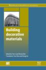 Image for Building decorative materials
