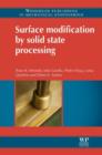 Image for Surface modification by solid state processing