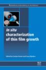 Image for In situ characterization of thin film growth