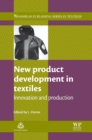 Image for New product development in textiles: innovation and production