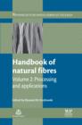 Image for Handbook of Natural Fibres: Processing and Applications
