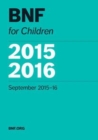 Image for BNF for children 2015-2016.