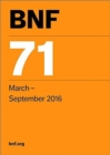 Image for BNF 71  : March 2016-September 2016