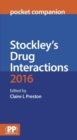 Image for Stockley&#39;s drug interactions pocket companion 2016