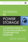 Image for Investing In Power Storage: A concise guide to the technologies and companies for investors