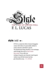 Image for Style: the art of writing well