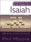 Image for Straight to the heart of Isaiah: 60 bite-sized insights