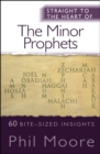 Image for Straight to the heart of the minor prophets  : 60 bite-sized insights