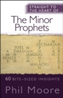 Image for Straight to the heart of the minor prophets: 60 bite-sized insights