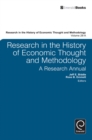 Image for Research in the history of economic thought and methodologyVolume 28A