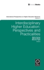 Image for Interdisciplinary higher education