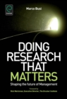 Image for Doing research that matters: can a management researcher win the Nobel Prize?