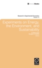 Image for Experiments on energy, the environment, and sustainability governance in the business environment