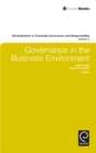 Image for Governance in the business environment