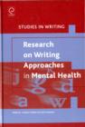 Image for Research on writing approaches in mental health