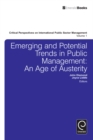 Image for Emerging and potential trends in public managment  : an age of austerity