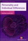 Image for Personality and Individual Differences