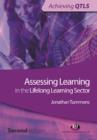 Image for Assessing learning in the lifelong learning sector