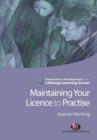 Image for Maintaining your licence to practise