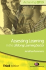 Image for Assessing learning in the lifelong learning sector