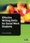 Image for Effective Writing Skills for Social Work Students