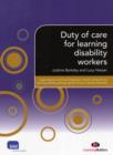 Image for Duty of care for learning disability workers