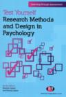 Image for Research methods and design in psychology
