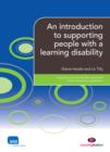 Image for An introduction to supporting people with a learning disability