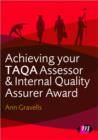 Image for Achieving Your TAQA Assessor and Internal Quality Assurer Award