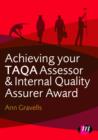 Image for Achieving your TAQA Assessor and Internal Quality Assurer Award