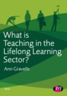 Image for What is teaching in the Lifelong Learning Sector?