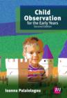 Image for Child observation for the early years