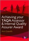 Image for Achieving Your TAQA Assessor and Internal Quality Assurer Award