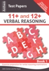 Image for Anthem test papers in 11+ and 12+ verbal reasoningBook 1