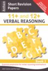 Image for Anthem short revision papers 11+ and 12+ verbal reasoningBook 2