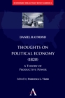 Image for Thoughts on political economy  : a theory of productive power