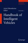 Image for Handbook of intelligent vehicles