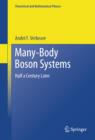 Image for Many-body Boson systems: half a century later