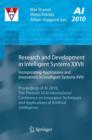 Image for Research and development in intelligent systems XXVII  : incorporating Applications and innovations in intelligent systems XVIII